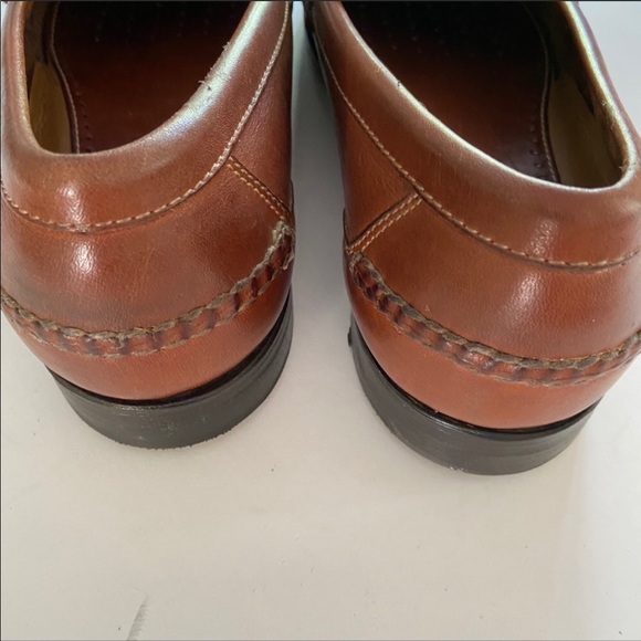 Johnston & Murphy brown tassel loafers size 10.5 - Picture 5 of 8